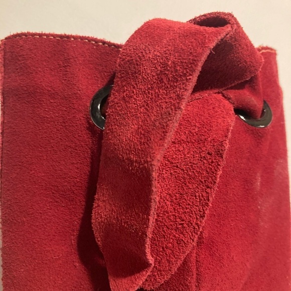 BIOTIME Sz 10 Premium Suede Shearling Lined Removable Insole Rubber Sole Boots - Picture 10 of 16